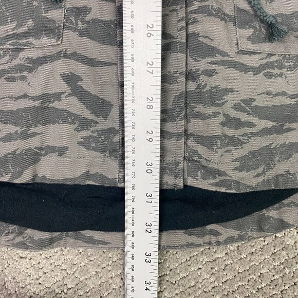 Oakley Tail Wind Jacket Women's Small Gray Camo Camouflage Cotton Canvas Utility - Picture 13 of 15